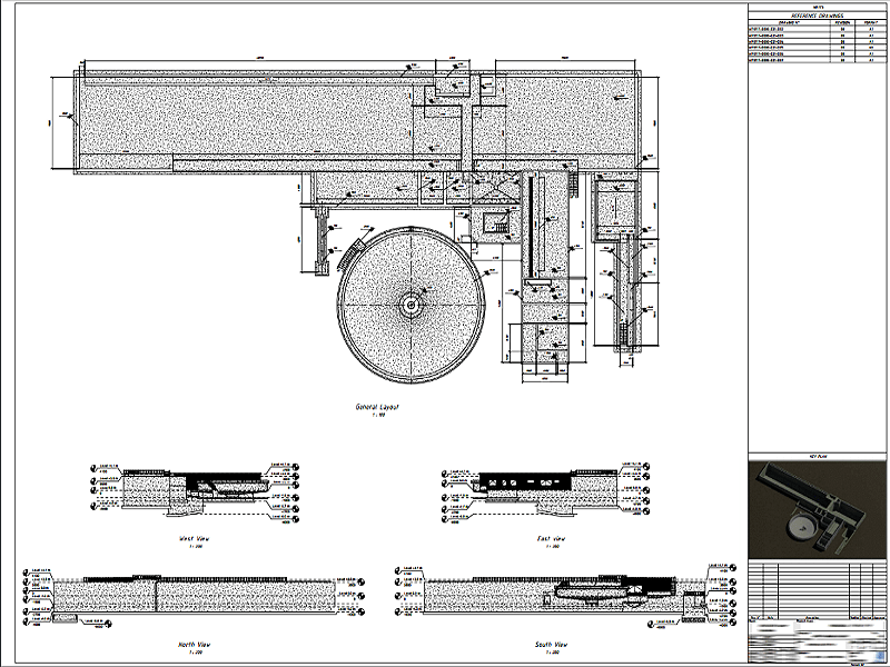 DISPOSICIÓN GENERAL OBRAS CIVILES - INDUSTRIA TEXTIL