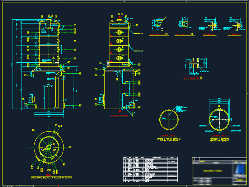 WATER DEGASSER - CONSTRUCTION DRAWING#1